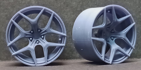 ケイスタイル KS-PA12 1/24 KS-CU2専用20 インチ V-P TYPE ホイール