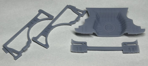 ケイスタイル KS-PA45 1/24 ハセガワ製EF9シビック用ドンガラ内装パーツ