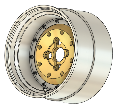 ケイスタイル KS-PA51 1/24 15インチレーシングフォージFGホイール