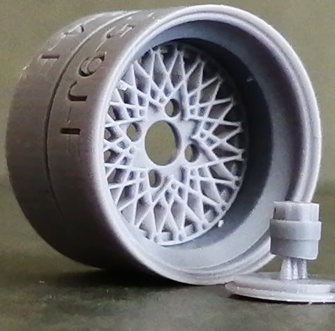 ケイスタイル KS-S23 1/24 R/N版 15インチ4H FメッシュTYPEホイール 4本セット