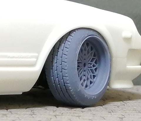 ケイスタイル KS-S43 1/24 15インチ D-TYPE タイヤ