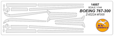 KVモデル 14857 1/144 ボーイング 767-300 (ズベズダ #7005)