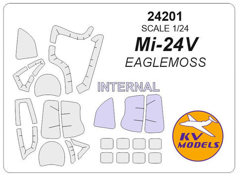 KVモデル 24201 1/24 Mi-24V