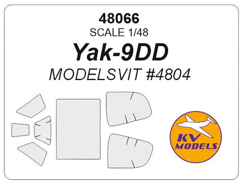 KVモデル 48066 1/48 Yak-9DD (MODELSVIT 4804)