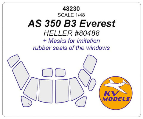 KVモデル 48230 1/48 AS 350 B3 エベレスト (エレール #80488)