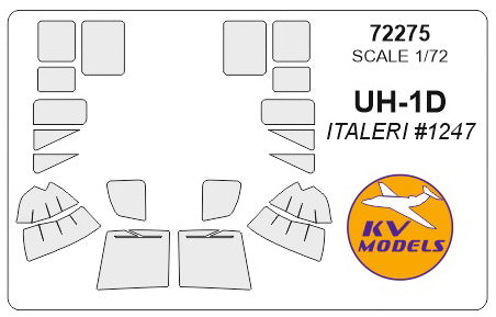 KVモデル 72275 1/72 UH-1D (イタレリ #1247)