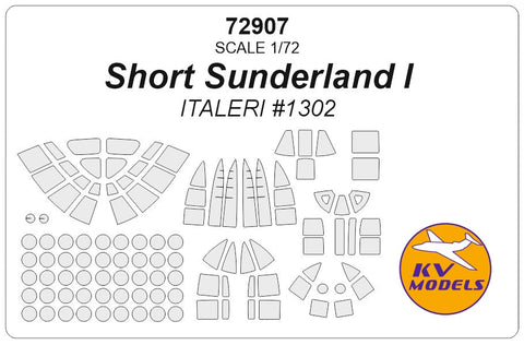 KVモデル 72907 1/72 ショートサンダーランド I / III (イタレリ #1302, #1352)
