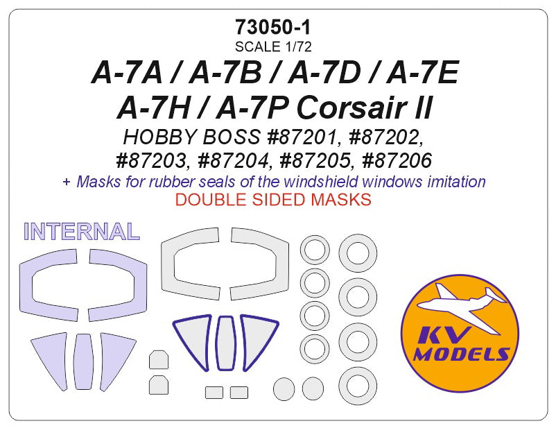 KVモデル 73050-1 1/72 A-7A / A-7B / A-7D / A-7E / A-7H / A-7P コルセア II (ホビ ...