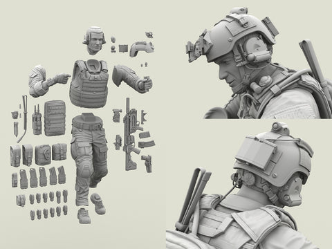 レジェンド LF3D16001 1/16 アメリカ ネイビー・シールズ