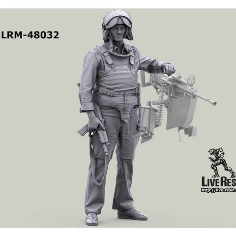 ライブレジン LRM48032 1/48 現用 ロシア ヘリコプターパイロット アフガン戦争 1