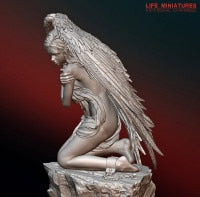ライフミニチュア LM-FUS005 1/20 打ちひしがれる天使(90mm)