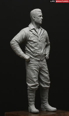 ライフミニチュア LM-16001 1/16 ウォーダディ, WWII アメリカ軍戦車兵 指揮官