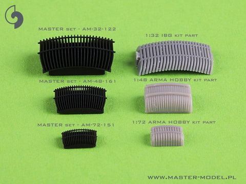 マスター AM-48-161 1/48 PZL P11 オイルクーラー