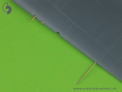 マスター AM-48-168 1/48  F4F-3 ワイルドキャット 初期型 ピトー管・ .50 ブローニング砲身(長穴バレルジャケット)