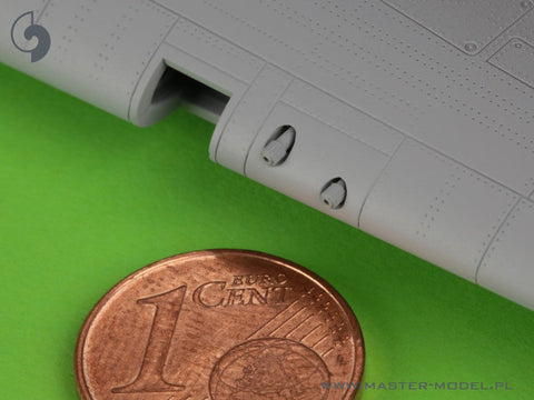 マスター AM-48-172 1/48 ホーカー ハリケーン Mk.Iib ブローニング .303 口径バレルチップ・ビードサイトマウント