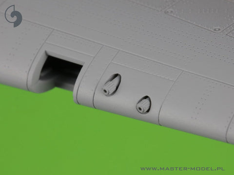 マスター AM-48-172 1/48 ホーカー ハリケーン Mk.Iib ブローニング .303 口径バレルチップ・ビードサイトマウント