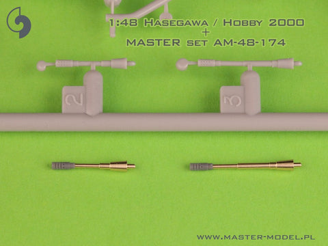 マスター AM-48-174 1/48 A-4 スカイホーク - コルト Mk12 20mm オートキャノン バレル