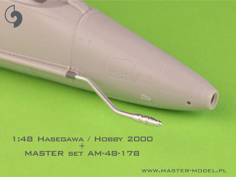マスター AM-48-178 1/48 A-4 スカイホーク - BENT 給油プローブ ブーム (A-4M/N, OA-4M & late A-4E/F & TA-4F/J用)