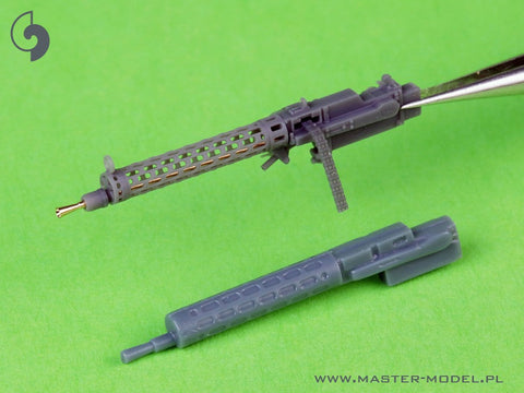 マスター AM-48-183 1/48 WWI ドイツ シュパンダウ LMG 08/15 機関銃 (2丁) - ショートチャージングハンドル付き