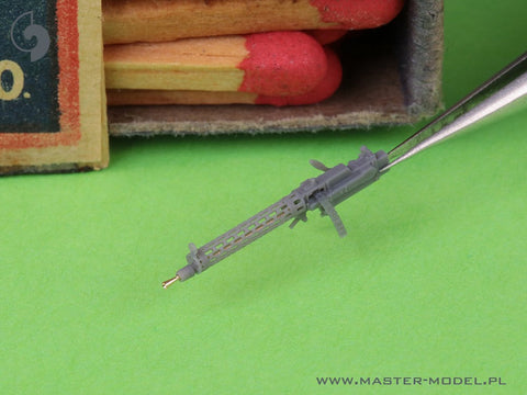 マスター AM-72-170 1/72 WWI ドイツ シュパンダウ LMG 08/15 機関銃 (2丁) - ロングチャージングハンドル付き
