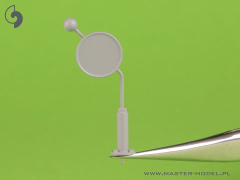 マスター GM-16-005 1/16 ドイツ車両の車幅表示器 (2ピース, ショート - Sd.Kfz. 250, 251用)