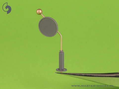 マスター GM-16-005 1/16 ドイツ車両の車幅表示器 (2ピース, ショート - Sd.Kfz. 250, 251用)