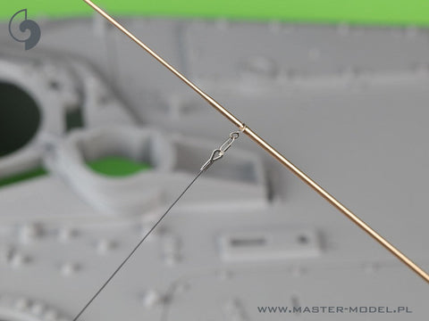 マスター GM-16-008 1/16 レオパルト 2 A7V 他 Comrod VHF3088VMアンテナ (2個) - 傾斜バージョン