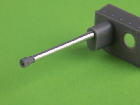 マスター GM-35-034 1/35 ポーランド 軽戦車7TP - シングルタレット - ボフォース 37mm対戦車砲 wz.36 ガンバレル & シグナルホーン (IBG用)