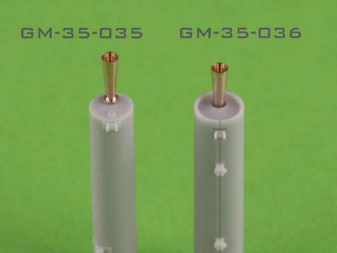 マスター GM-35-036 1/35 ポーランド 軽戦車7TP - ツインタレット - MG wz.30 (装甲付 ガンバレル) & シグナルホーン (IBG用)