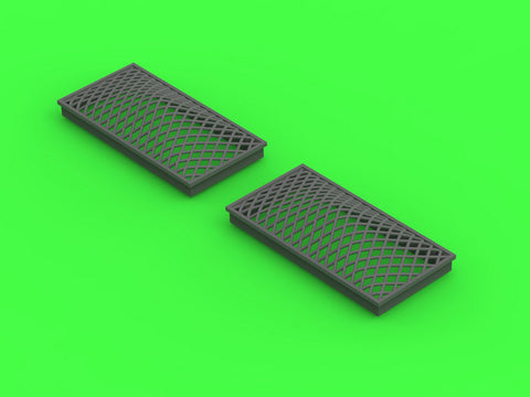 マスター GM-35-037 1/35 ポーランド 軽戦車7TP - 駆動輪 & エンジングリル (IBG用)