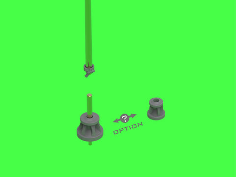 マスター GM-35-043 1/35 WWII ドイツ 2mロッドアンテナ Fu 5無線機用(１本)