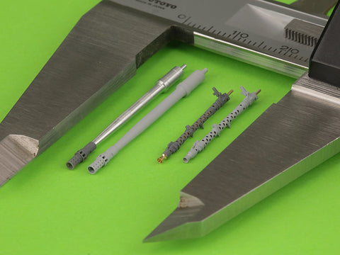 マスター GM-35-046 1/35 II号戦車 A-F型 2cm KwK30 L/55・ MG-34 銃身(IBG・ドラゴン他用)