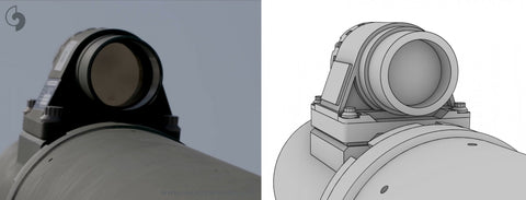 マスター GM-35-060 1/35 K2 ブラックパンサー - ヒュンダイ WIA CN08 120mm 55口径砲身 (アカデミー用)