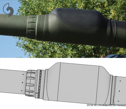 マスター GM-35-060 1/35 K2 ブラックパンサー - ヒュンダイ WIA CN08 120mm 55口径砲身 (アカデミー用)