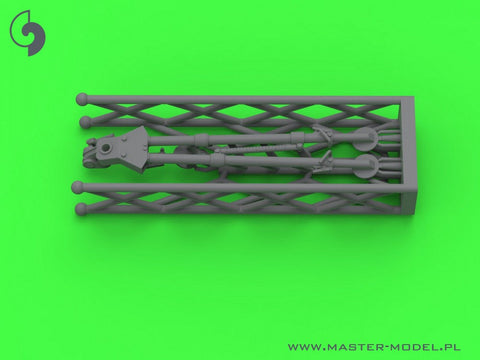 マスター GM-35-065 1/35 ブローニング M2HB .50 口径機関銃用折りたたみ式 M3 三脚 (1個)