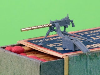 マスター GM-35-088 1/35 ブローニング M1919 A4 .30口径 (7,62mm) - M2トライポッドのマシンガン (M1弾薬箱付き)