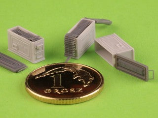 マスター GM-35-090 1/35 M1 弾薬缶 ブローニング M1919用 (6 ピース) - オープン