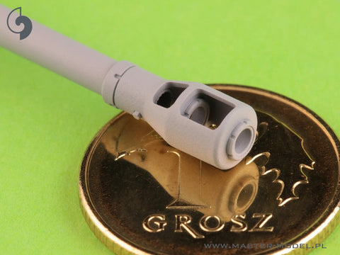 マスター GM-35-095 1/35 Sd.Kfz. 234/2 プーマ - 50mm KwK39 L/60 砲身 & MG-42 チップ 防盾用 （ミニアート, RFM, ドラゴンキット用)