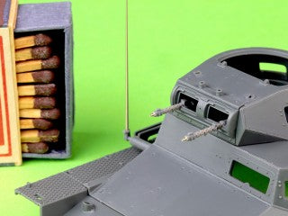 マスター GM-35-099 1/35 I号戦車 - MG-13K銃身 (タミヤ,ドラゴン,トライスター他用)