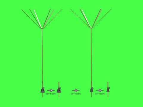 マスター GM-72-020 1/72 WWII ドイツ 1.8m スターアンテナ(１本)