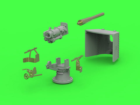 マスター SM-350-113 1/350 SMS エムデン 10.5cm（40口径）単装速射砲