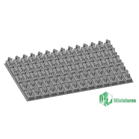 MJミニチュア MJEZ35035 1/35 WWII アメリカ軍クランプセット 使い切りタイプ