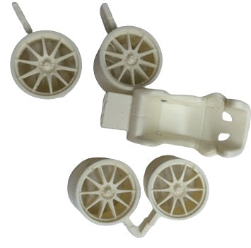 MSMクリエイション MSMA035 1/24 マクラーレンMP4/12CGT3用レーシングホイール・シート