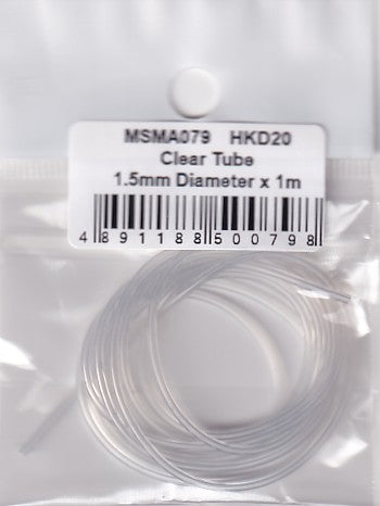 MSMクリエイション MSMA079 クリアチューブ 直径1.5mm×1m