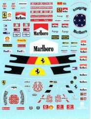 MSMクリエイション MSMD088 1/12 M.シューマッハ フィギュア用 デカール (フェラーリ 1996-2006)