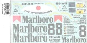 MSMクリエイション MSMD202 1/12 ポルシェ 956 1983 マルボロ フルスポンサーデカール (モデルファクトリーヒロ対応)