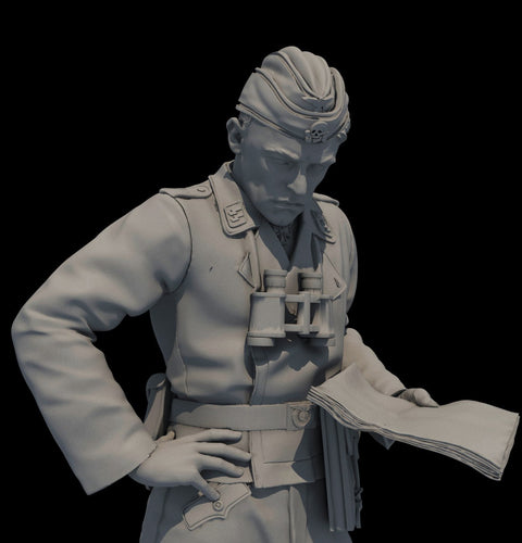 パンツァーアート FI35-087 1/35 武装親衛隊 タンク コマンダー