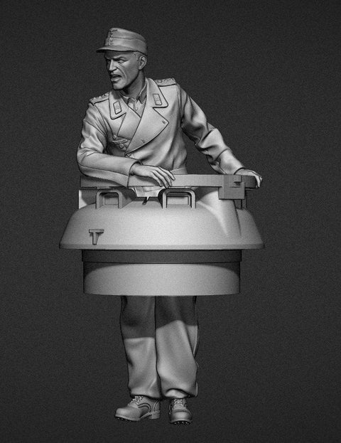 パンツァーアート FI35-107 1/35 ノルマンディーのパンサータンク コマンダー