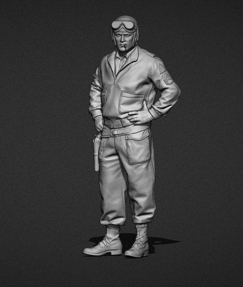 パンツァーアート FI35-113 1/35 アメリカ軍 “ウォー ダディー” タンクコマンダー