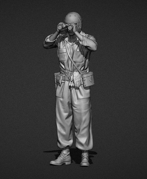パンツァーアート FI35-114 1/35 アメリカ軍 双眼鏡を覗く戦車兵